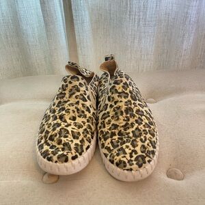 Ilse Jacobsen Animal Print Slip-On Sneakers